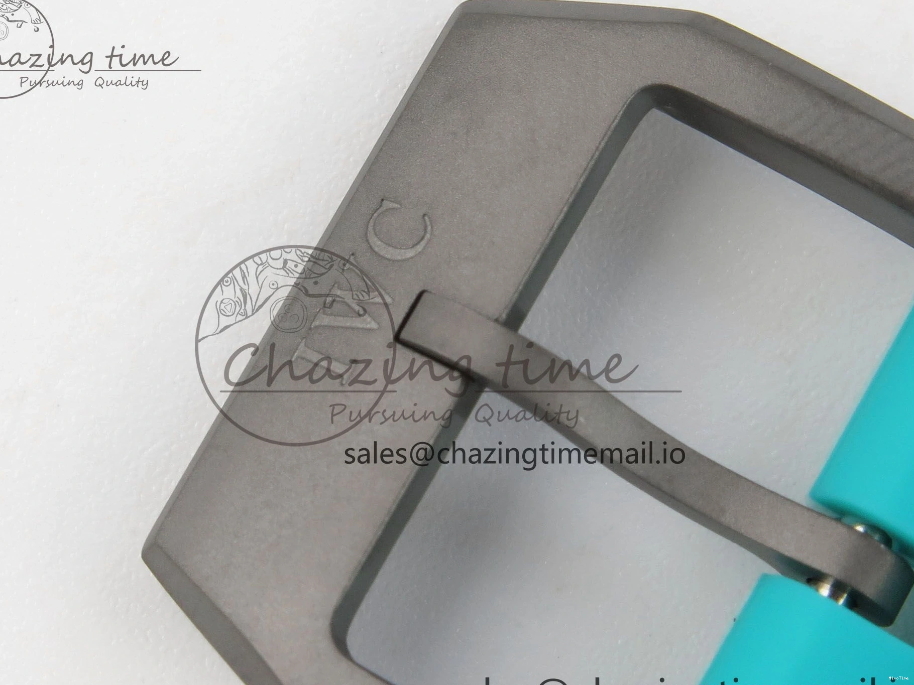 MIROTIME 0419 Pilot Mark XX BLSF 1:1 Best Edition Black Blue Dial on Blue Rubber Strap MIYOTA Sleek 6989